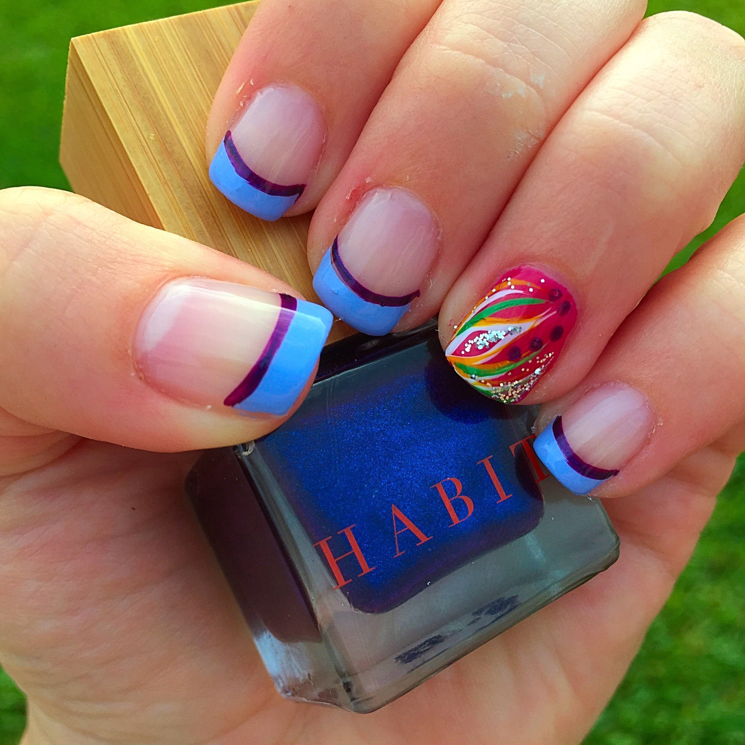 SUMMER GEL Nails! Nail Polish: Habit Cosmetics