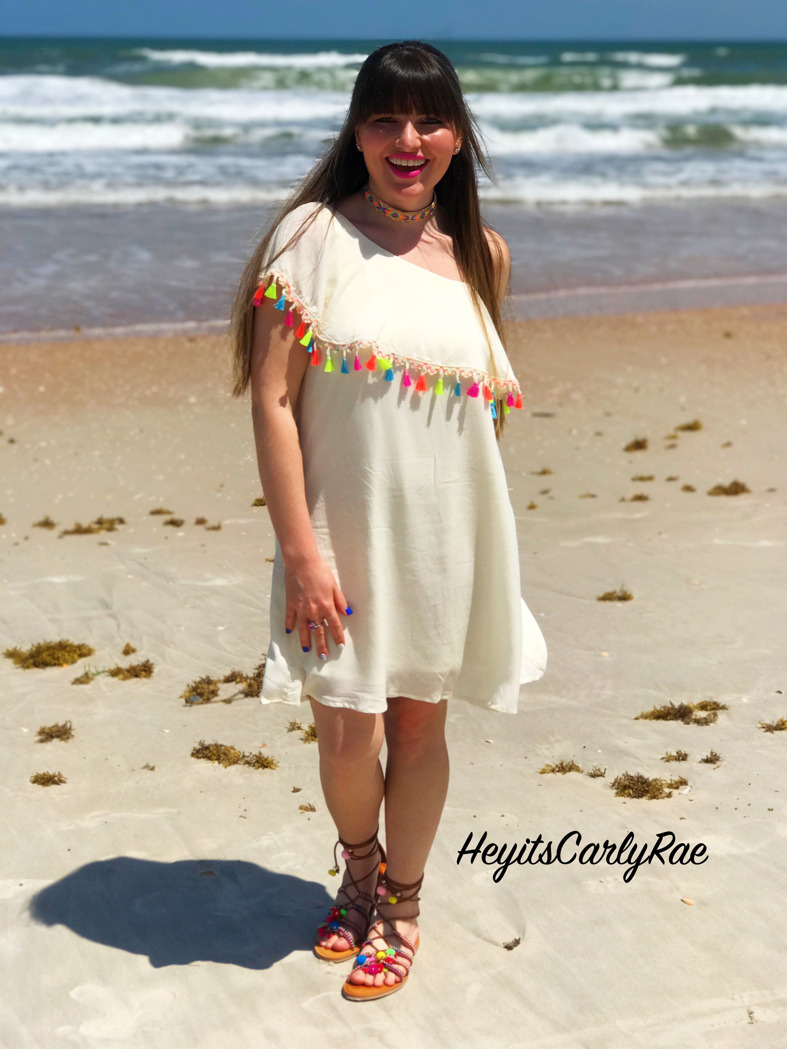 Beach discount tassel dress