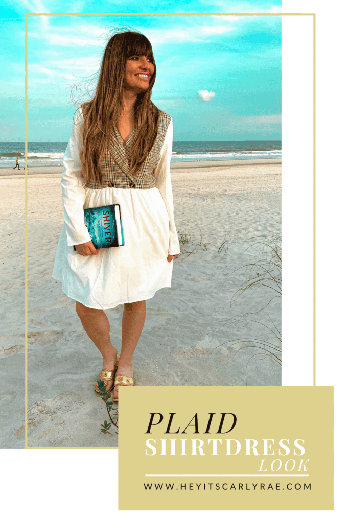 Plaid Shirtdress Look