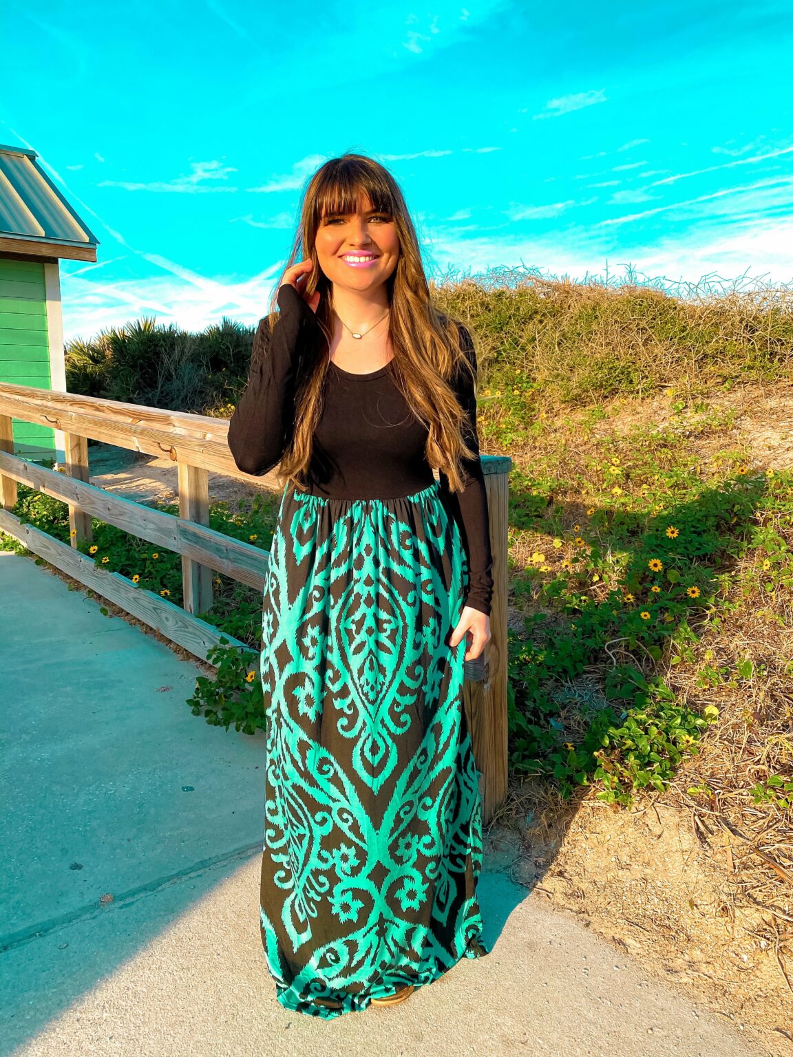 A Maxi Dress with handy pockets