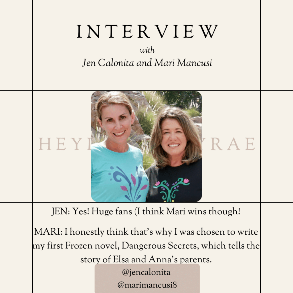 Author Jen Calonita and Mari Mancusi Interview