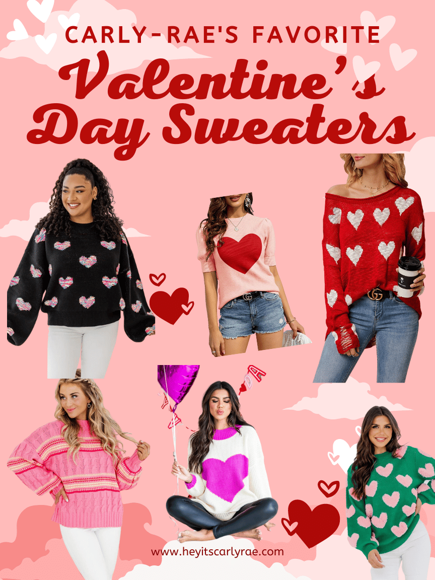 Valentine's Day Sweaters