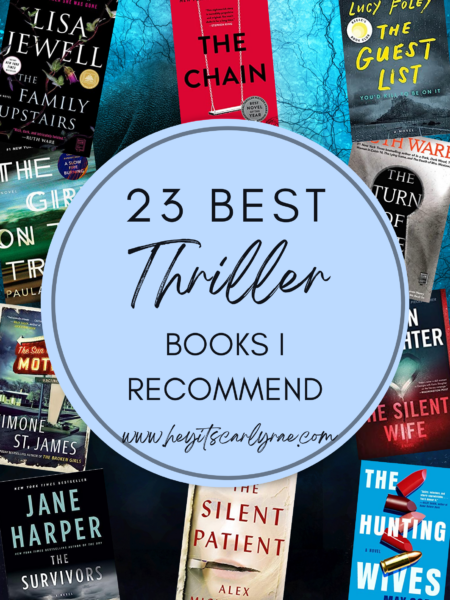 23 Best thriller books 2023