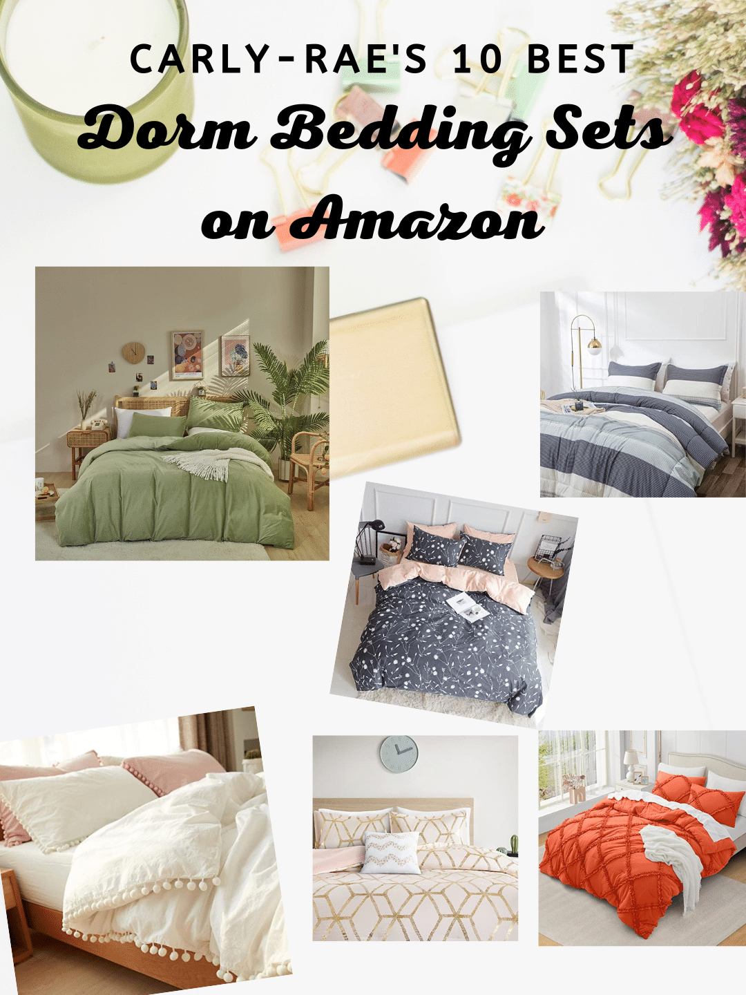 10 best dorm bedding sets