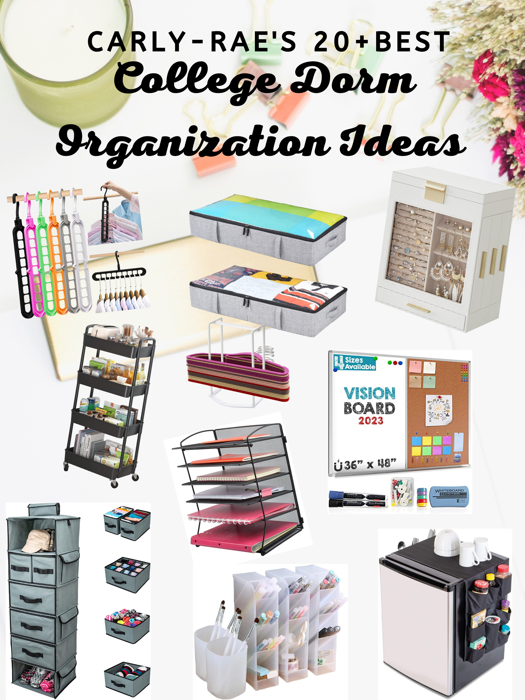 28 Best Dorm Organizers for College Students in 2023