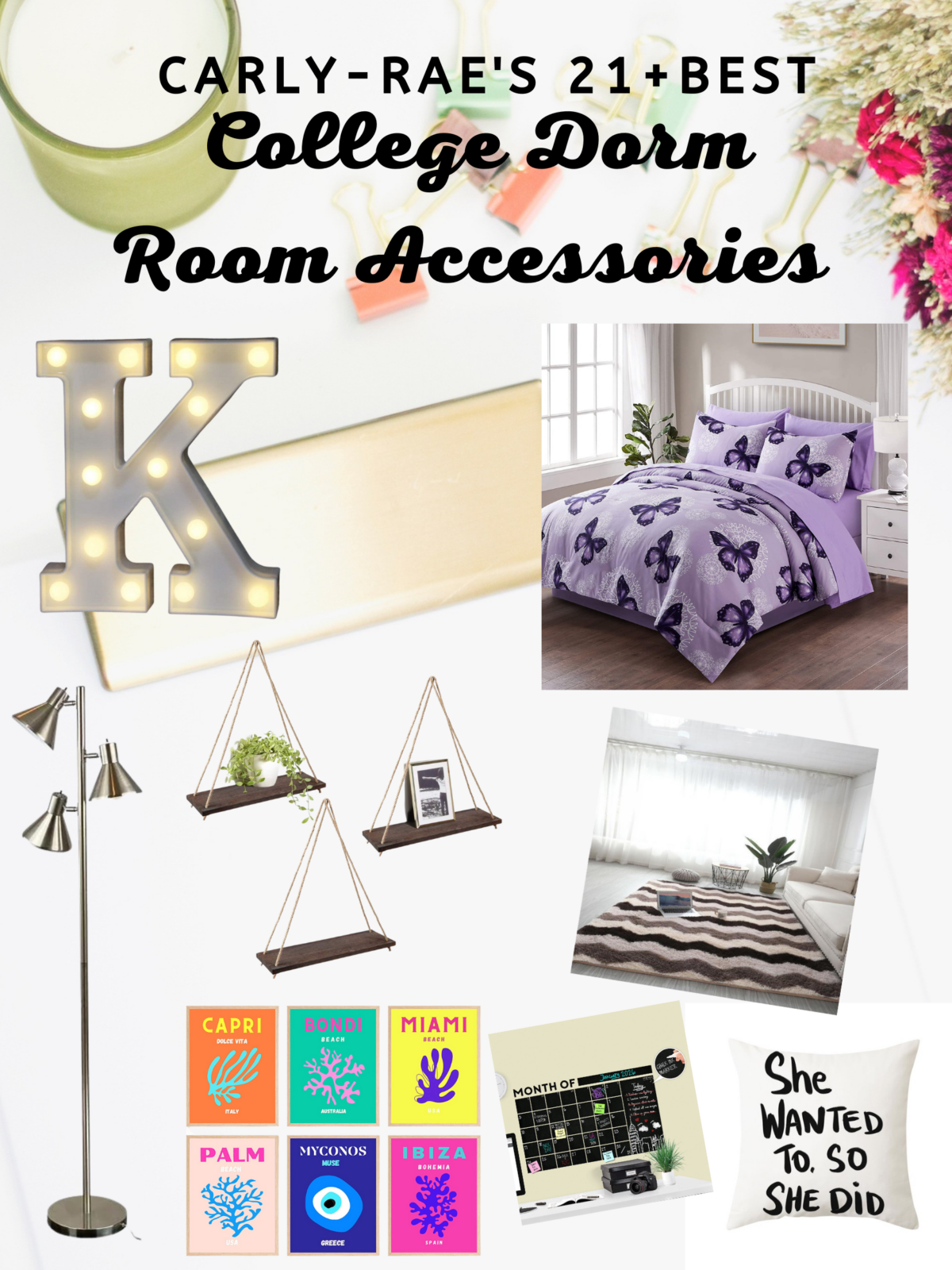 20 Best College Dorm Room Essentials That Will Transform Your Room ...