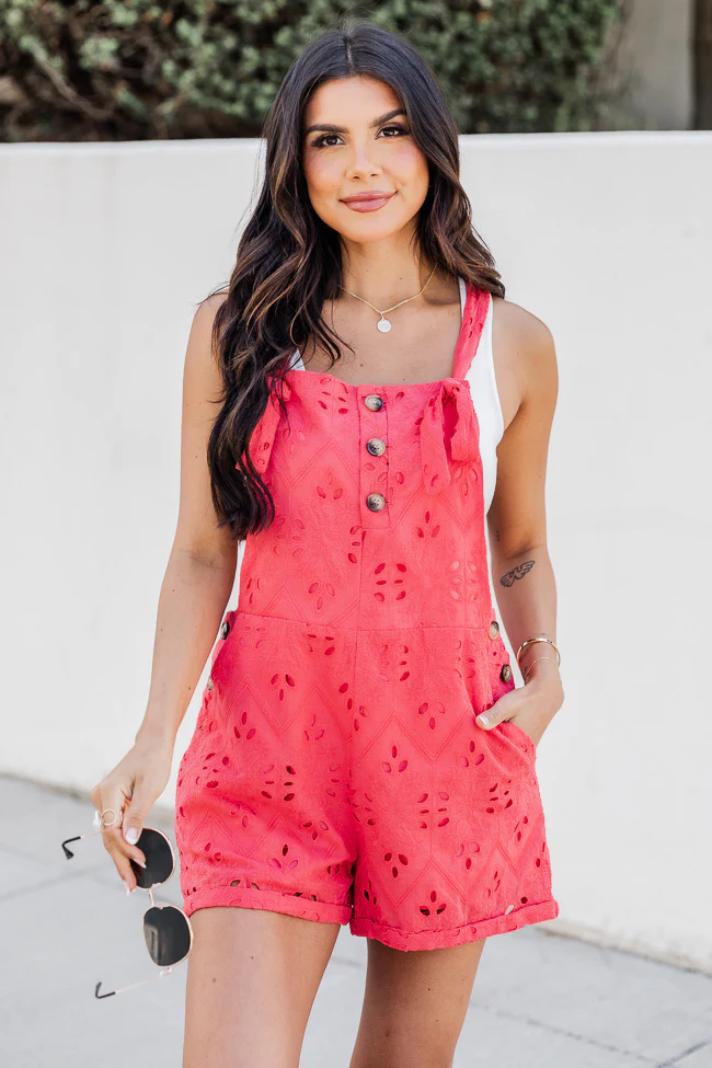 pretty in pink overalls